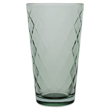 F&F Home Diamond Hiball pohár šedozelený 410 ml