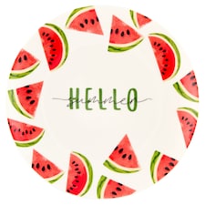 F&F Home Watermelon dezertný tanier 19 cm