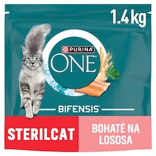 Purina ONE Bifensis Sterilised granule pre mačky losos 1,4 kg