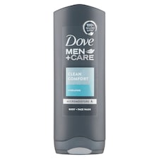 Dove Men+Care Clean Comfort sprchovací gél na telo a tvár 250 ml