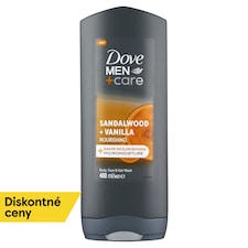 Dove Men+Care Sandalwood & Vanilla sprchovací gél 400 ml