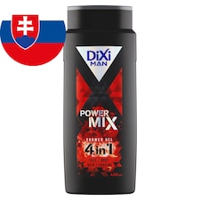Dixi Man Power Mix sprchový gél 4 v 1 400 ml
