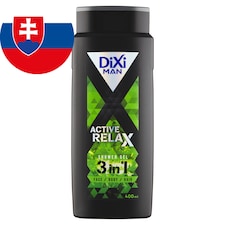 Dixi Man Active Relax sprchový gél 3 v 1 400 ml