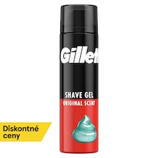 Gillette Classic Gél Na Holenie S Originálnou Vôňou, Rýchle A Ľahké Holenie, 200ml
