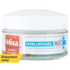 Mixa Hyalurogel hydratačný krém Rich, 50 ml