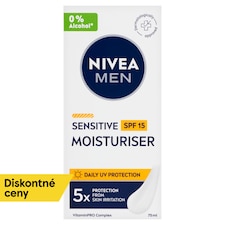 Nivea Men Sensitive Ochranný pleťový krém OF 15 75 ml