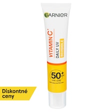 Garnier Skin Naturals Vitamin C denný rozjasňujúci UV fluid SPF 50 + invisible, 40 ml