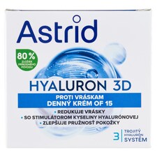Astrid Hyaluron 3D denný krém OF 15 50 ml
