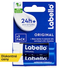 Labello Original Ošetrujúci balzam na pery 2 x 4,8 g
