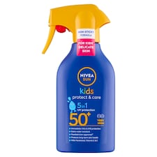 Nivea Sun Protect & Care Detský sprej na opaľovanie OF 50+ 250 ml