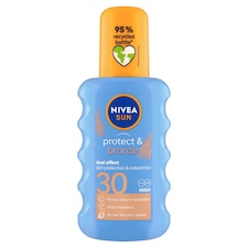 Nivea Sun Protect & Bronze Sprej na opaľovanie OF 30 200 ml