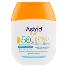 Astrid Sun Sensitive detské mlieko na opaľovanie SPF 50+ 60 ml