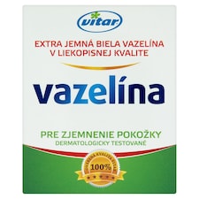 Vitar Vazelína extra jemná biela v liekopisnej kvalite 110 g