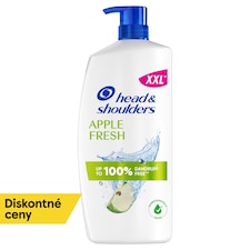 Head & Shoulders Apple Fresh Šampón proti Lupinám 800 ml s Pumpičkou na Denné Použitie