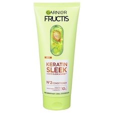 Garnier Fructis Keratin Sleek kondicionér na suché a krepovité vlasy, 200 ml
