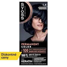 Syoss Color permanentná farba na vlasy 1-4 Modročierna 50 ml