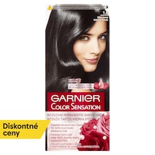 Garnier Color Sensation 1 .0 Ultra čierna, 60 +40 +12 ml