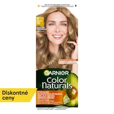 Garnier Color Naturals permanentná farba na vlasy 7 Prirodzená blond, 60 +40 +12 ml