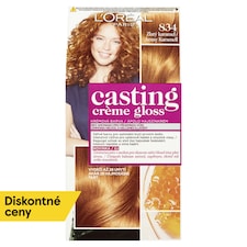 L'Oréal Paris Casting Creme Gloss, semipermanentná farba  834 ZLATÝ KARAMEL, 48 +72 +60 ml