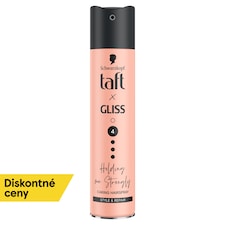 Schwarzkopf Taft x Gliss ošetrujúci lak na vlasy pre všetky typy vlasov 250 ml