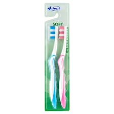 4Dent Soft zubná kefka 2 ks