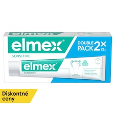 elmex® Sensitive zubná pasta duopack 2x75ml