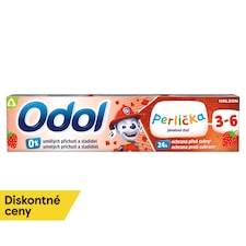 Odol Perlička jahodová chuť zubná pasta s fluoridom 50 ml