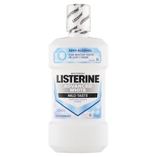 Listerine Advanced White Mild Taste ústna voda 500 ml