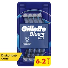 Gillette Blue3 Plus Comfort, Jednorazové Holiace Strojčeky Pre Mužov, Balenie Holiacich Strojčekov