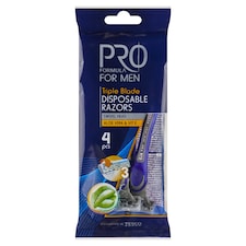 Pro Formula for Men jednorazové holiace strojčeky s 3 čepeľami 4 ks