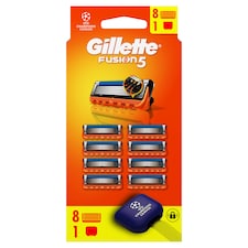 Gillette Fusion5 Náhradné Holiace Hlavice pre Mužov, 8 Náhradné Holiace Hlavice