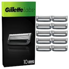 GilletteLabs, Balenie 10 Náhradných Holiacich Hlavíc