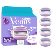 Gillette Venus ComfortGlide Dámske Holiace Hlavice Breeze, Náhradné Holiace Hlavice