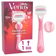 Gillette Venus ComfortGlide Miami s vôňou Sugarberry holiaci strojček pre dámy náhradná hlavica