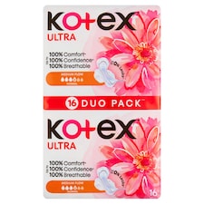 Kotex Ultra Normal dámske hygienické vložky 16 ks