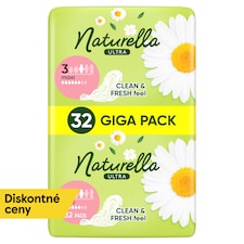 Naturella Ultra vložky s krídelkami Veľkosť Maxi 32 ks