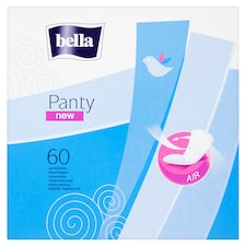 Bella Panty new priedušné anatomické slipové vložky 60 ks