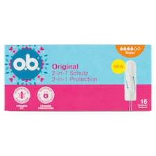 O.B. Original Super tampóny 16 ks