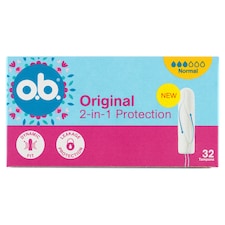 O.B. Original Normal tampóny 32 ks