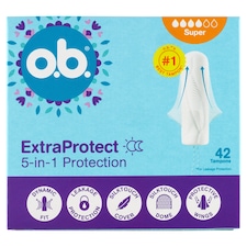 O.B. ExtraProtect Super tampóny 42 ks