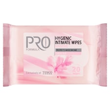 Pro Formula Sensitive obrúsky na intímnu hygienu 20 ks
