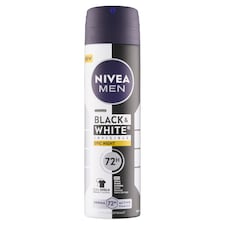 Nivea Men Black & White Invisible Epic Night Sprej antiperspirant 150 ml