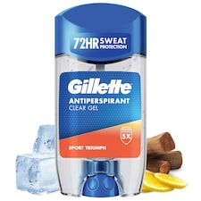 Gillette Sport Triumph Priezračný Gélový Antiperspirant pre Mužov 70 ml