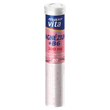 Maxi Vita Magnézium + B6 príchuť grep & malina 20 šumivých tabliet 76 g