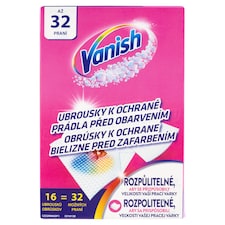 Vanish Color Protector obrúsky 32 praní 16 ks