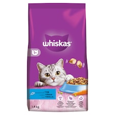 Whiskas 1+ s vynikajúcim tuniakom 1,4 kg