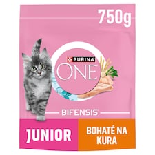 Purina ONE Bifensis Junior granuly pre mačiatka kura 750 g