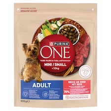 Purina ONE Mini Adult granule pre psov hovädzie 800 g