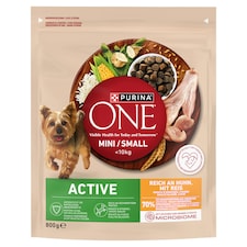Purina ONE Mini Active granule pre psov kura 800 g