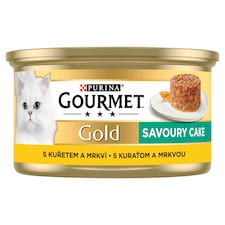 Gourmet Gold Savoury Cake konzerva pre mačky kura 85 g